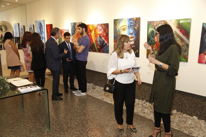 Opening of Nina Taher's Solo Exhibition 'Woman'